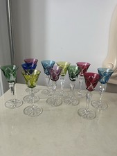 11 Roemer Saint Louis Camargue model liqueur glasses