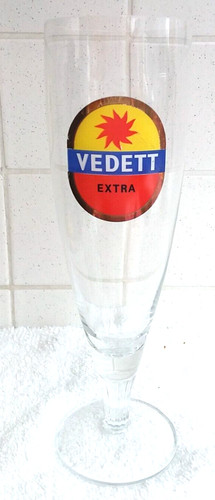 Grand verre bière vedett - verre, a