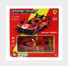 1:24 BURAGO Ferrari 499P #51 Winner Le Mans 2023 Calado Giovinazzi BU26583-KIT