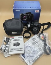 Canon PowerShot SX10 IS Digital Camera 20x Zoom - Black - With Box - Excellent
