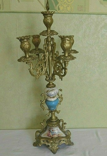 Chandelier bougeoir bronze - bougeoir,