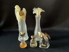 Lot of 5 AVON EMPTY Perfume Bottles