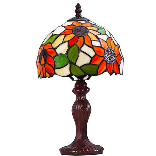 Tiffany lampes sun - tiffany, flower