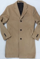 J Crew Ludlow Wool Cashmere Camel Slim Fit Chesterfield Coat 38R