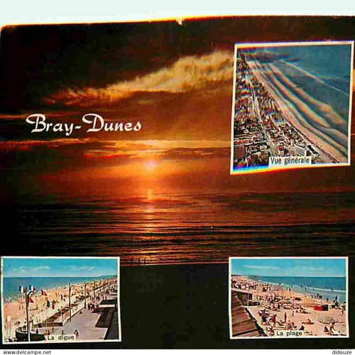 Carte postale bray - 59,