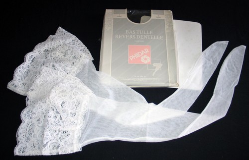 Bas couture dentelle blanc - t, 3