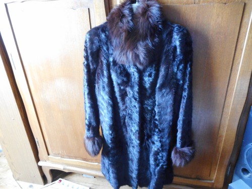 Manteau fourrure st - fourrure,