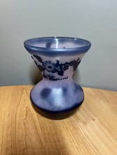 Vase de VIANNE  bleu nuance