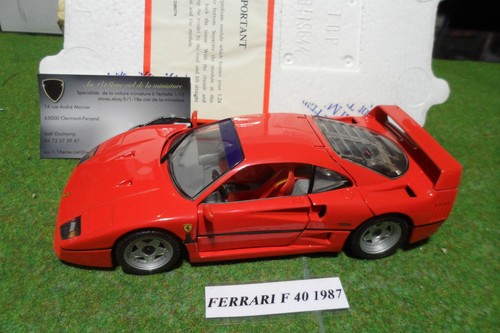 Ferrari f40 1987 - 1987, rouge