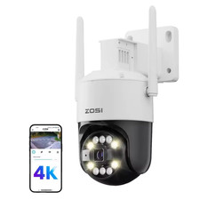 ZOSI Caméra IP WiFi 6 PTZ 4K 8MP – Sécurité Intelligente Extérieure 🌐🔒