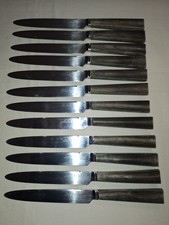 Couteaux anciens de table lame