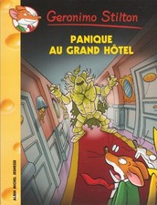 GERONIMO STILTON N°49 Panique au grand hôtel livre jeunesse