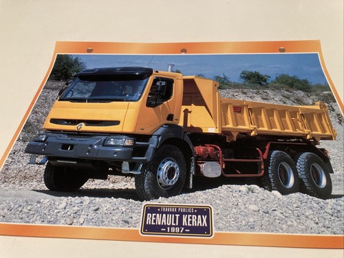 Renault kerax 1997 travaux - 1997,