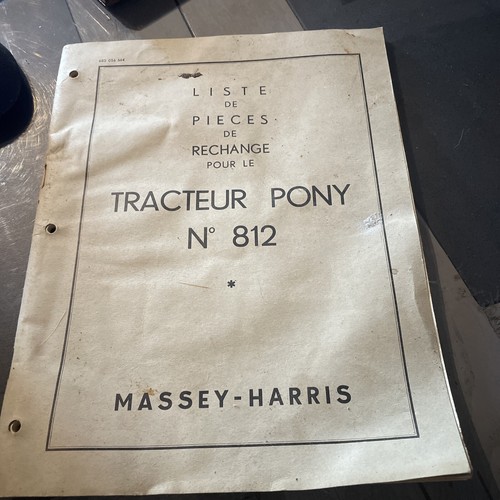 Tracteur pony 812 - pony,