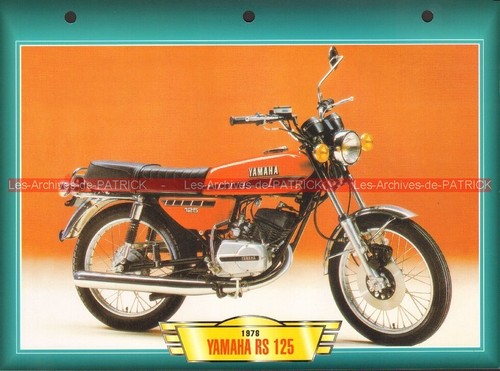 Yamaha 125 rs125 1978 - yamaha,