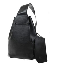 LOUIS VUITTON LV Sac A Dos Shoulder Bag Epi Leather Black France M80153 86KB496