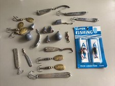 Lot De Cuillère Plomb Pêche Leurre Snack Yann Mepps Super Fishing Vintage Ancien