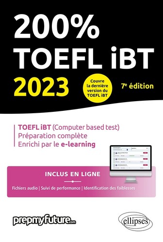 Livre 200 toefl ibt - livre, 200%