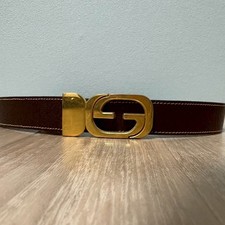 Y2K GUCCI G Logo Boucle