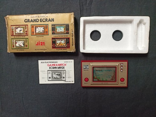 Nintendo game and - nintendo, watch