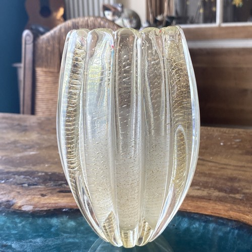 Murano vase verre cordonatto - murano,
