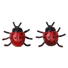 2pcs Coccinelle Coccinelle Jouet Insecte Animal Belle Enfants Décoration De La