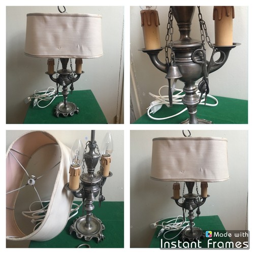 Ancienne lampe bouillotte - lampe,