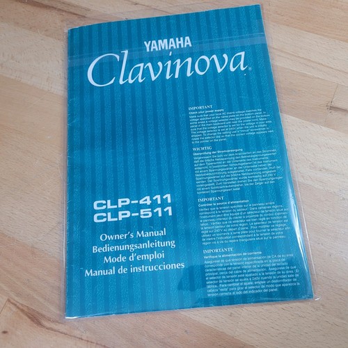 Yamaha clavinova original - yamaha,