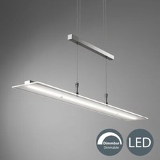 Suspension LED réglable en hauteur luminaire lustre filaire design dimmable 20W