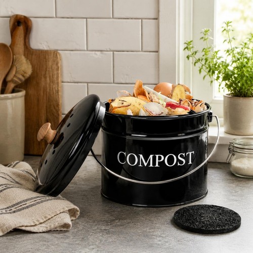 Seau compost avec couvercle - compost,