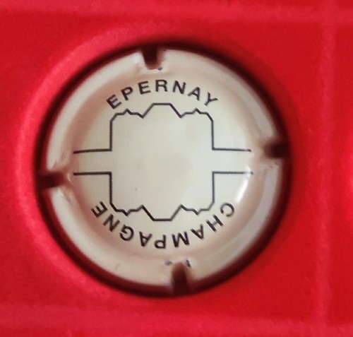 Capsule plaque muselet de - plaque,