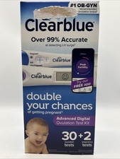 Clearblue Advanced Digital Ovulation Test Kit - (30 + 2) Tests Expire 2026/2027