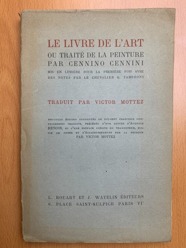 Livre art ou traité - livre, de