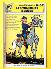 LES TUNIQUES BLEUES, CLASSIC COMIC, RARE VINTAGE CARD COLLECTOR 90's