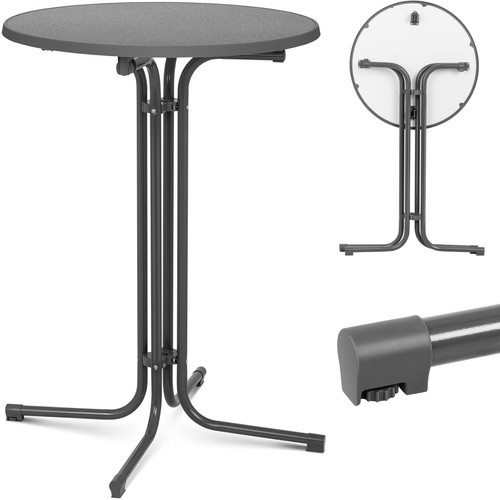 Table haute ronde - et, pliable