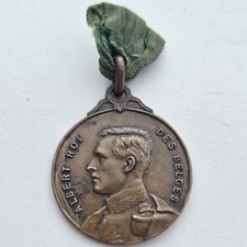 Belgium Albert Medal Campaign 1914 26mm 