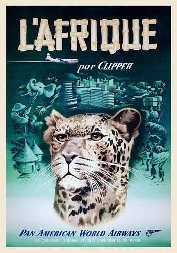 Aviation afrique clipper - afrique, pan