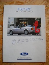 CATALOGUE/BROCHURE FORD ESCORT
