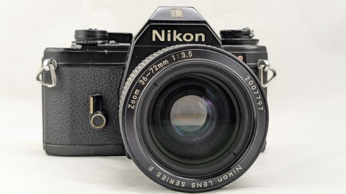 Reflex argentique nikon - argentique, em