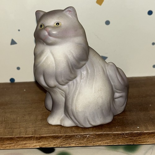 Ancienne figurine chat - , persan