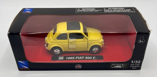 Fiat 500 jaune - fiat, f