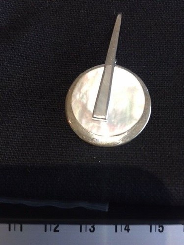 Pendentif nacre blanc - blanc,
