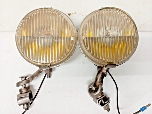 Paire phares vintage rétro - ,