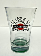 Beautiful Green Tulip Shaped Collector Martini Glass