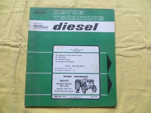 Tracteur deutz 3006 6006 - tracteur,