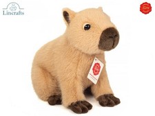 Teddy Hermann Sitting Capybara Plush Soft Toy Rodent Teddy Gift 92344 BNWT