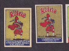 Antique Tag India Matches BN13844 Kiltie Kilt Men's 