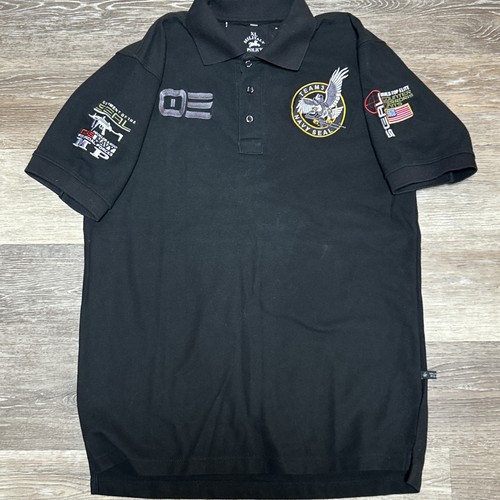 Navy seal team embroidered - navy, 3