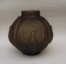 Vase boule pied de lampe en