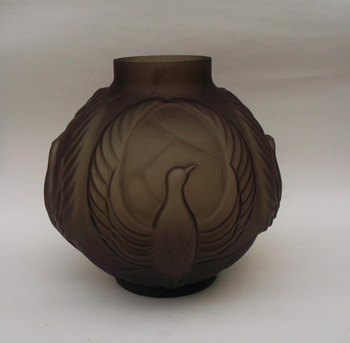 Vase boule pied lampe - vase,